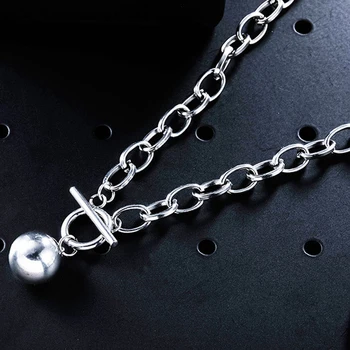 OT Minge de Metal colier moda barbati pandantive din oțel inoxidabil lanțuri lungi coliere bijuterii din oțel pe gat sex masculin accesorii