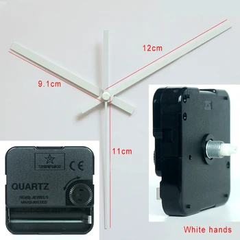 Shinfuku ceas de perete cu mecanism de 18# mâinile Tăcut Plastic Mișcarea DIY Ceas Accesoriu kituri Matura Cuarț Circulație TS-631E-B1