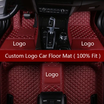 Flash mat piele logo-ul auto covorase potrivesc 98% model pentru Toyota Lada Renault, Kia, volkswagen oferă o vers Honda BMW BENZ accesorii covorașe