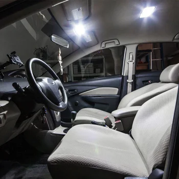 9Pcs Lampă cu LED-uri Becuri de Mașină Pachet de Interior Kit Pentru Perioada 2009-Toyota verso Harta Cupola de Lumină de inmatriculare auto led accesorii