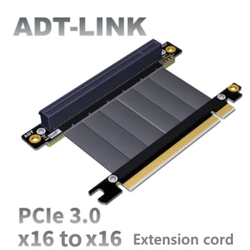 PCI-E x16 3.0 de sex Masculin la Feminin Coloană Cablu de Extensie placa Grafica PCI Express 16x Extender Panglică Linie 128G/bps R33SL/R33SF/R33SR