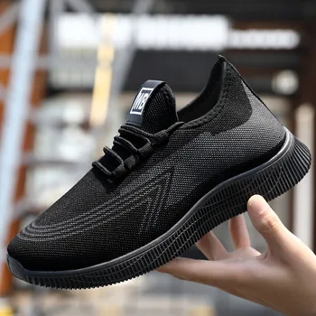 2020 Fierbinte Adidași de Moda Pentru Bărbați Respirabil, Confortabil, Casual, Plasă de Pantofi Super-Lumina de Funcționare Dantela-up Atletic Pantofi Plat
