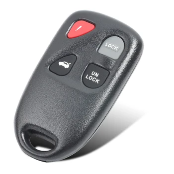 Keyecu Înlocui Telecomanda Cheie Shell Caz Fob 4 Buton pentru Mazda FCC: KPU41805 KPU41777 KPU41701 (NUMAI SHELL)