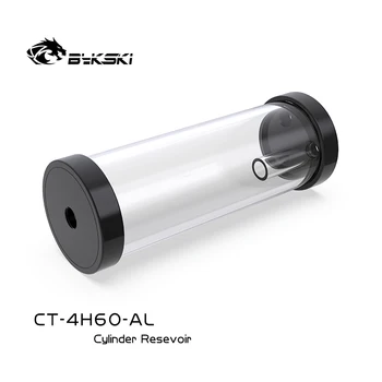 Bykski Metal Capac Transparent Rezervor 60mm 80/130/180/240mm CT-4H60-AL