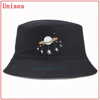 Pământul spațiu pescar pălărie hip hop panama cap pălării pentru femei găleată pălărie bărbați pescuit pălărie pălărie pentru bărbați pălării de vară pentru femei
