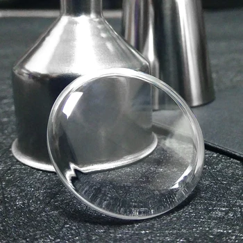 Cronos Dublu Bombat Cristal Safir Diametru 32mm 4.7 mm Grosime Concavă Balon de Sticlă pentru 62Mas SN007 Ceas AntiScratch
