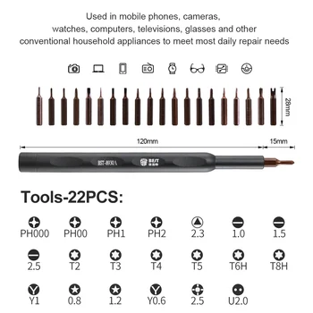 Cele mai BUNE 25 in 1 Set de Șurubelnițe de Precizie Magnetic capete de Șurubelniță pentru iPhone Samsung Telefon xiaomi Tableta Ceas Instrumente de Reparare Kit