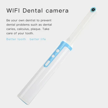 Wireless WiFi Camera Full HD 1080P Endoscop 8pcs Lumina LED-uri de Control pentru Dentist Orală în timp Real Video Android IOS Instrumente Dentare