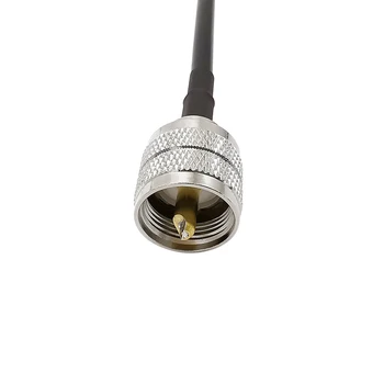 UHF de sex Masculin PL259 PL-259 Plug pentru UHF Feminin SO239 so-239 Jack RF Coaxial Coaxial RG58 Cablu Extensie Antena Coadă Conector de sârmă