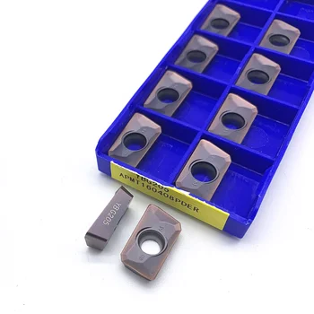 10buc carbide milling cutter APMT160408PDER YBG205 APMT1604 introduce APMT160408 APMT1604PDER pentru oțel, oțel inoxidabil