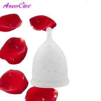 50pcs /lot cupa menstrual coupe menstruelle produs de igienă feminină cupa cupe menstruale copo menstrual de silicon