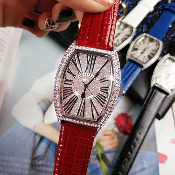 Top Brand Ceasuri Femei Rochie Casual Ceas pentru Femei din Piele Trupa Încheietura Cuarț Ceas doamnelor Ceas Montre Femme Reloj Mujer