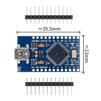 10buc Mini USB ATmega32U4 Pro Micro 5V 16MHz Bord Modulul Leonardo ATMega 32U4 Controller Pro-Micro Înlocui Pro Km