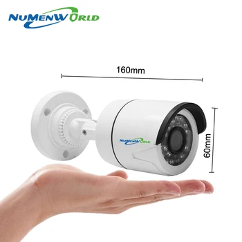 Numenworld 1080P camera POE IP 2MP HD rezistent la apa camera de securitate CCTV de Supraveghere IP cam în aer liber POE 48V pentru zi și noapte utilizare