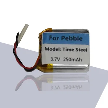 Set ustensile + OEM Baterie 250mAh Pentru Pebble Time Steel Ceas Inteligent Baterii Acumulator AKKU ( Compatibil cu SP551923AE )
