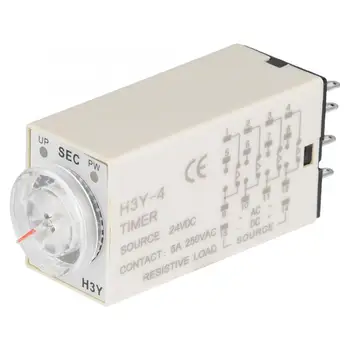 Modul releu H3Y-4 Releu de Timp Indicatorul de Control Delay Timer Control Comutator 14-Pin 24VDC ethernet releu