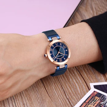 MINI FOCUS Top Brand de Lux de Moda Doamnelor Ceas Pentru Femei Reloj Mujer Montre Femme Relogio Feminino Cuarț Ceas de mână Centura de Plasă