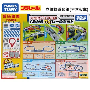 Takara Tomy Tomica Shinkansen Feroviar de Mare Viteză 3D Masina de circuit Set Plarail de Asamblare, Nu Masina