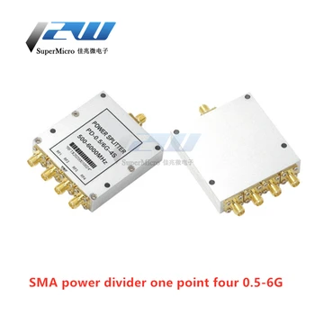SMA microstrip power splitter un moment dat patru 0,5-6G SMA RF combiner WIFI 2-6G power splitter