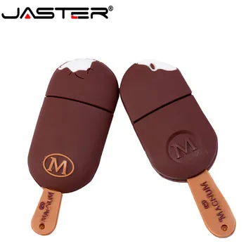 JASTER USB 2.0 noul ice cream drăguț USB flash drive USB Pen Drive slujitorii Memory stick stick de 4GB 8GB 16GB 32GB 64GB cadou