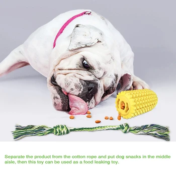Durabil Câine Jucării de ros Dintii de Curățare non-Toxic pentru a Îmbunătăți IQ Alimente de Distribuire Coarda Catelus Jucării pentru Mic Mare Câini Produse pentru animale de Companie Joc
