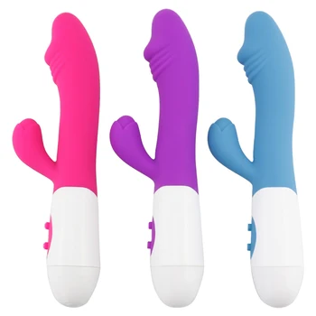 1 buc Femei Masturbare Stick de sex Feminin Erotic Jucărie Stimulator Penetrare Masaj Clitoris Stimulator punct G dildo Vibrator pentru Femei