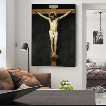 Hristos Răstignit Celebre Tablouri Canvas Reproduceri De Arta Pe Perete Creștin Arta De Perete Panza Printuri Isus Perete Imagini Cuadros