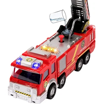Pulverizare Pistol cu Apa de Jucarie Camion de Pompieri Juguetes Pompierul Sam Foc Camion/Vehicul cu Motor cu Mașina de Muzică Ușoară Jucării Educative pentru Băiatul Copii