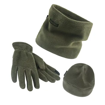 3pcs/set Bărbați Femei Pălărie Eșarfă Mănuși Set de Trei Piese de Cald Iarna Set Fleece Slouchy Beanie Palarie Eșarfe Cald Îmbrăcăminte Kit de Schi