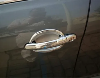 Pentru Volkswagen PASSAT B5, vw Golf 4 POLO ABS Cromat Mâner de Ușă Castron mânerul Ușii de Protecție care acoperă Capacul Tapiterie Auto styling