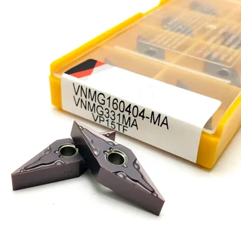 VNMG160408 VNMG160404 MA Carbură de a Introduce CNC de Cotitură a Introduce Strung de Frezat Instrument de Carbură de Tungsten VNMG 160408 Instrumente de Tăiere