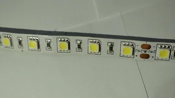 Culoare alb-benzi cu LED-uri kit pentru Ultimaker 2 3d printer front pannel, 60cm lungime,24V