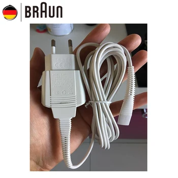 Braun 5497 Albe, aparate de Ras Încărcător Europa de Încărcare Cablu de Intrare 100-240V Iesire 12V IPX4 rezistent la apa de Brand Nou