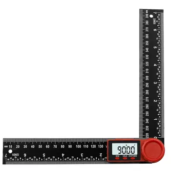 200MM/300MM Electronic Digital Indicator Unghi Unghi Rigla de Măsurare a Nivelului de Instrument Raportor Inclinometer Goniometru