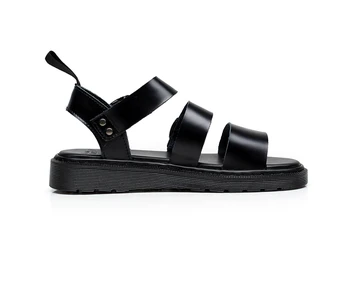 2020 Bărbați Martins Pantofi de Vara Nou Stil în aer liber, Non-alunecare Respirabil Bărbați Tendință de Moda Negru Pantofi de Plaja si Sandale Casual Barbati