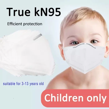Livrare rapida KN95 Copil Măști Copii Mascarillas mai gros KN95 Praf Mască de Protecție Gura FFP2 Mască Respiratorie FFP3