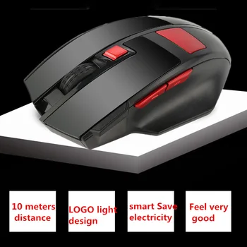 Pentru PC Laptop USB Wireless Rechargeable Gaming Mouse 1600DPI 2.4 GHz Wireless Optical Gamer Mouse-ul Ergonomic, Mouse-ul Jocuri