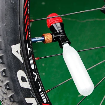 Biciclete Pompa de Aer Cap de Biciclete pentru Sticla de Co2 Schrader Valva Presta Rapid Gonflabile Drum Mtb Mountain Bike Aer Pneumatic Accessori