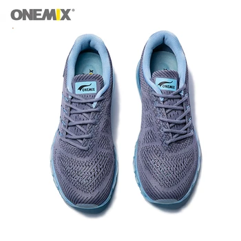 ONEMIX Bărbați Adidași Usoare 2020 Tricot Respirabil pentru Sala de Sport Tenis de Oameni Alunecare Pe Formatori Moale Pereche Pantofi de Mers pe jos