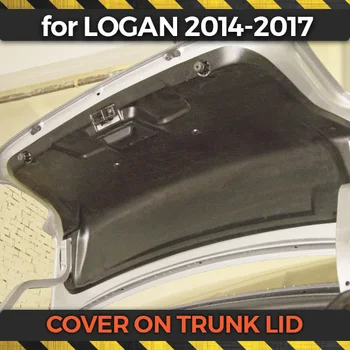 Capac de protectie pe capac portbagaj pentru Renault Logan II-2017 plastic ABS garda acoperi scuff pad pragului de styling styling auto tuning