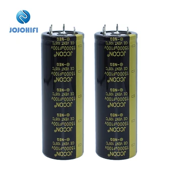 2 buc JCCON 2 Ochiuri / 4 Ochiuri 15000UF 100V 35x100mm105 ℃ Nou Amplificator Audio de Putere Putere Corn Condensator