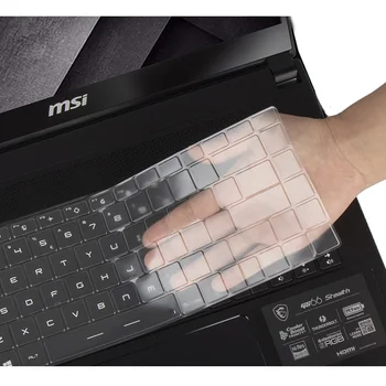 Clar TPU Tastatura Huse pentru ASUS GS66 GE66 WS66 2020 Keyboard Skin Protector 15.6 Notebook PC Folie de Protectie Stealth Anti Praf