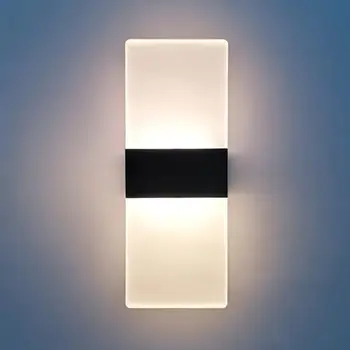 6w LED Lămpi de Perete Pian Cheie Cheie Acrilic Lumina de Perete din Aluminiu Simplu Dormitor Living Hotel Studiu Hol, Culoar de Lumină Interioară