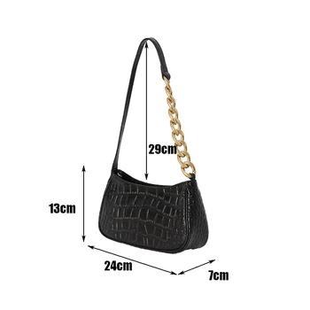 2021 noi Genți de mână și geanta de culoare Pură lanț moda femei umăr geanta messenger femei de Înaltă calitate model de Piatra bagheta sac