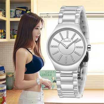 2021New Brand de Ceasuri Brățară Femei de Lux Cristal Rochie ceasuri de mana Ceas de Moda pentru Femei Casual Cuarț Ceas Reloj Mujer