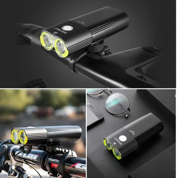 GACIRON 400-1800 Lumeni Față de Bicicletă Lumina USB Reîncărcabilă Ciclism Far Lanterna MTB Biciclete Rutier Impermeabil LED Lampă de Cap
