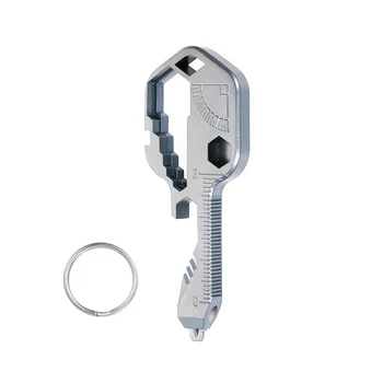 Buzunar 24 In 1 Cheie Inel Edc Gadget-Cheie Instrument Multifuncțional Carabină Unealta Multifunctionala Șurubelniță Cheie Bucătărie În Aer Liber