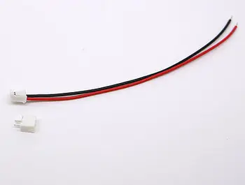 50 de SETURI de Mini Micro JST 2.0 PH 2-Pin Conector mufa cu Fire Cabluri de 120MM