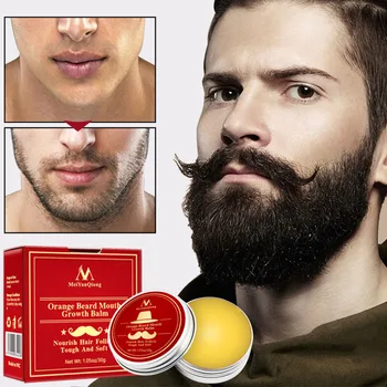 2019 Bărbați Cu Barbă Mustață Creștere De Hidratare Balsam De Netezire Crema De Ingrijire Grooming