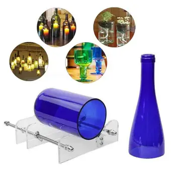 Flacon de sticlă tăietor instrument profesional pentru sticla de tăiere de sticlă tăietor de DIY instrument de tăiere mașină de vin, bere cu surubelnita